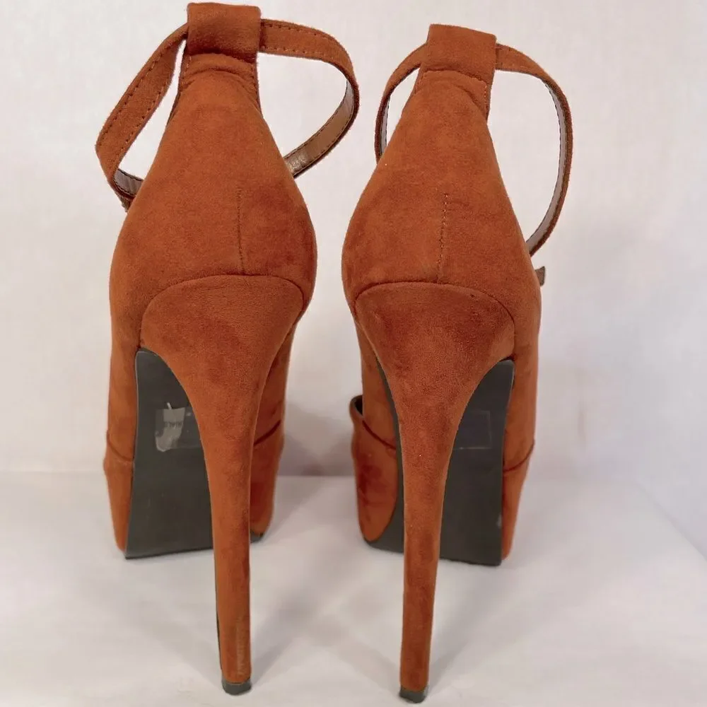 Breckelles rust suede